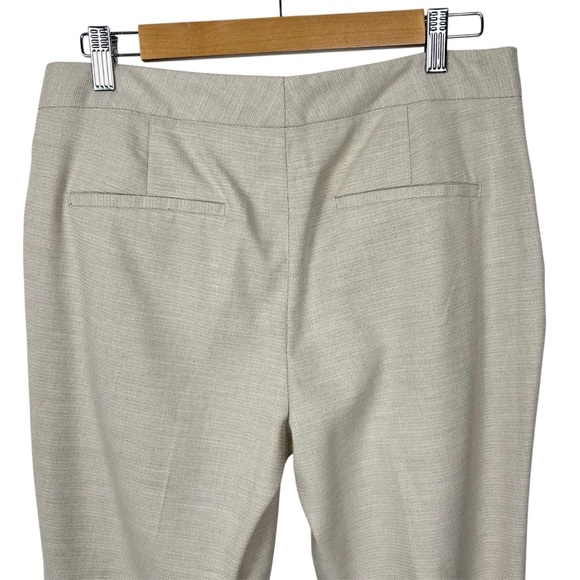 ZARA Soft Ankle Pants, Light Beige, Size 6 - Picture 9 of 14